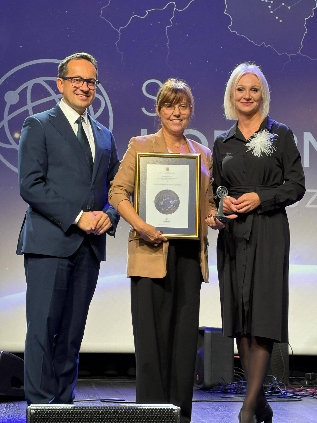 Zdjęcie przedstawia Burmistrza Ornety na wydarzeniu